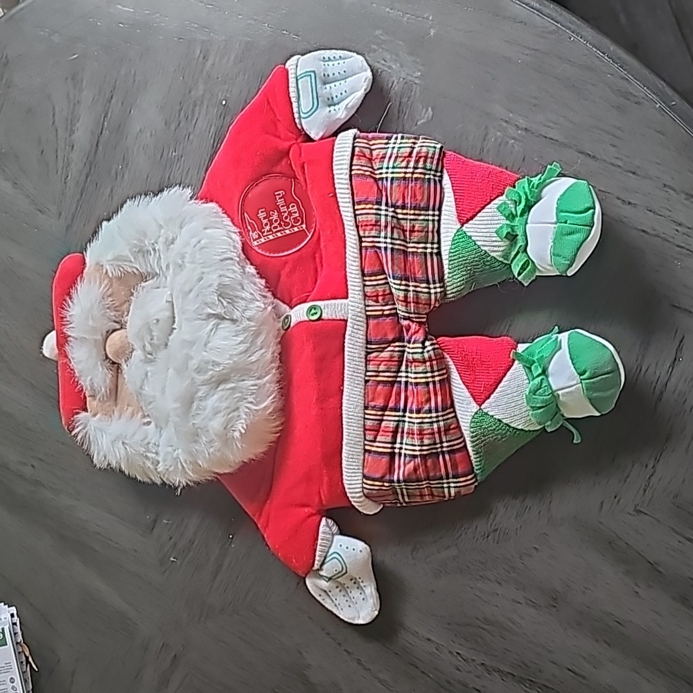 Golf Santa Stocking